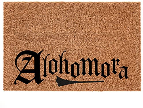 Interluxe Kokosfußmatte - Alohomora - 100% Made in Germany Türmatte aus natürlichem Kokos - hochwertig und nachhaltig aus Naturmaterial - Türmatte als Geschenk