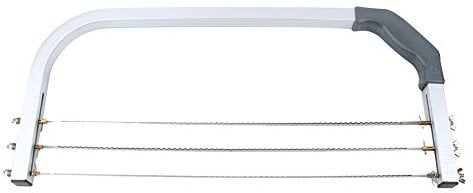 Cake Leveler, Adjustable Wire Cake Cutter Leveler Stainless Steel Baking Tools 3 Blades Cake Slicer Cutter for Wedding Birthday Layer Cakes, 20.5 * 8.7 * 1.2inch