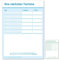 Frank Paperman® | 600 Terminzettel Praxis | 12 x Terminblock à 50 Blatt | blau | 6 Termine pro Zettel | für Ärzte. Heilpraktiker. Physio. Massage. Studios u.v.m.