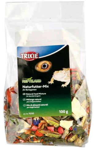 2X Trixie 76265 Naturfutter-Mix für Bartagamen 2x100 g = 200 g