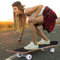 LANTUS Skateboard, 79 x 20 x 8,5 cm, 7 Schichten, doppeltes Kick-Deck, konkaves Skateboard, für Anfänger, Kinder, Erwachsene, Profis