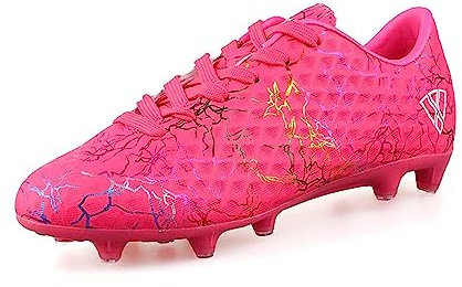 Vizari Zodiac JR FG Scarpe da calcio per bambini – Scarpe da calcio per ragazzi e ragazze, Colore: rosa., 27 EU
