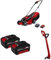 Einhell Power X-Change 18V Cordless Lawnmower Kit With 30CM Cutting Width & 4.0Ah Battery Pack