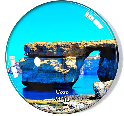 Gozo Malta Kühlschrankmagnet Kühlschrank Gefrierschrank Magnet Souvenir Dekoration Magnet Aufkleber Glas Basteln