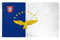 Flagge, 90 x 150 cm, ohne Fahnenmast, Azoren-Flagge, Poly, internationale Flaggen
