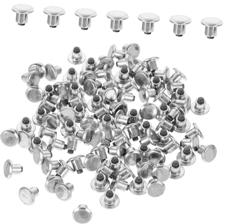 ibasenice 100st Spikes Für Autoreifen Auto-styling-spikes Reifenspikes Für Stiefel Reifennagel Reifenpannenspitzen Radreifen Spikes Rutschfeste Nieten Aluminiumlegierung Geländewagen Stollen