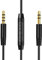 Ersatz Mikrofonkabel für Beats, Kopfhörerkabel 3,5mm auf 3,5mm Audiokabel für Beats Studio3 Solo3 HD Pro Sony WH-1000XM2 WH-1000XM3 WH1000-XM4 WH-1000XM5 mit Inline-Mikrofon und Lautstärkeregler