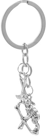 DIKACA Hockey-schlüsselanhänger Hockey-schmuck Abschluss-schlüsselanhänger Schlüsselanhänger Für Eishockey-fans Schlüsselanhänger Dekore Mutter Metall Dekorationen Taschen