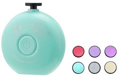 Lima per Unghie Elettrica per Neonati,Tagliaunghie per Bambini,Tagliaunghie Neonato con 6 Testine di Levigatura,Lima Unghie per Bambini,Tagliaunghie Elettrico per Bambini,Regalo per Neonati,Verde