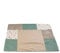 ULLENBOOM ® Protection pour matelas à langer 75x85 cm Amis de la forêt (Made in EU) - Housse matelas à langer coton, serviette de matelas à langer, motif : étoiles, points