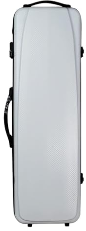 Geige Box Geigenkoffer 4/4 Geige Koffer Stabil Und Leicht Tragbare Rechteckige Tragetasche Mit Hygrometer Und Rucksackgurten Geigenschutzkoffer Violinkoffer (Color : Style 1)