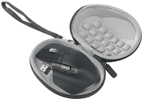 Youery Hart Tasche Hülle für Logitech MX Master/Master 2S/Master 3 /Master 3S Kabellose Maus, Hard Eva Reise Tasche für Kabellose Maus, Stoßfest