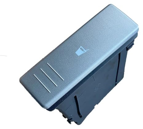 [Replacement] X1 Intérieur for Tableau De Bord Eau Boissons Porte-Gobelet for VW for Cross for Polo 4 9N3 for GTI mk4 for Berline for Hayon for 2002-2011 6Q0858602E 6Q0858602H GYQIZIO(Brushed Silver-1