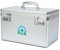 Medication Lock Box, Lockable Medicine Storage with Combination, Security Lock Box for Home and Outdoor (Silver, X-Large)