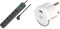 Brennenstuhl Steckdosenleiste 6-Fach mit Überspannungsschutz und 5m Kabel (Eco-Line Mehrfachsteckdose mit Schalter und erhöhtem Berührungsschutz) + Brennenstuhl USB C Steckdosenadapter
