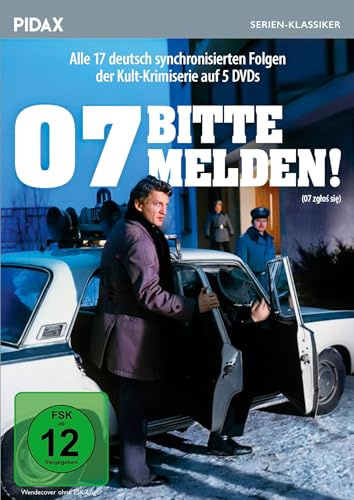 07 bitte melden! Alle 17 deutsch synchronisierten Folgen der KultKrimiserie Pidax SerienKlassiker 5 DVDs