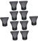 OFFIGAM Ugelli per Asciugacapelli Set 10 Pezzi Concentratori Professionali per Styling Compatibili Tutti gli Asciugacapelli Accessori per Lisci e