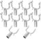 Toyvian 10Pcs Metal Tree Support Forks for Garden Branch Support Durable Plant Tree Support for Pear and Trees Lightweight Portable Gardening