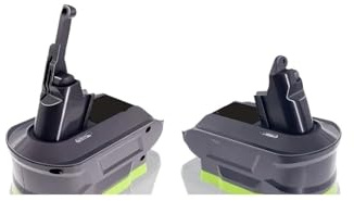 WEIHAOBHAC Compatible For Ryobi，18V Convert To，Compatible For Dyson，V6 V7 V8 Battery Replacement Adapter V6 V7 Handheld Vacuum Cleaner Use P107 P108(V7 V8)
