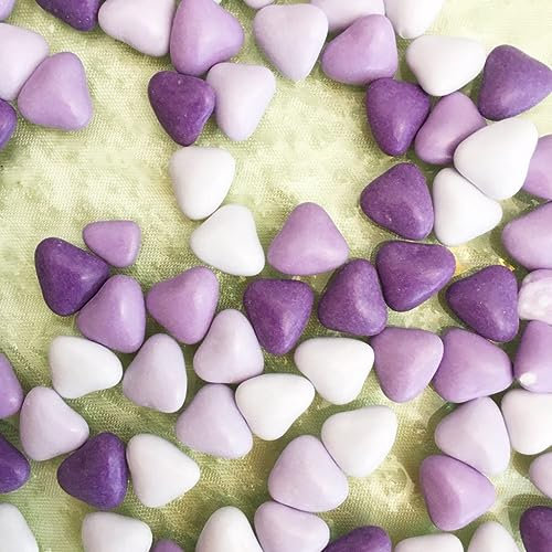 1kg Dragées Coeur Chocolat - Rose - reves et dragees mes fetes