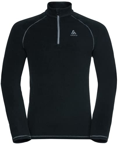 Odlo Herren Langarm Shirt mit Reißverschluss RIGI, black, XXL