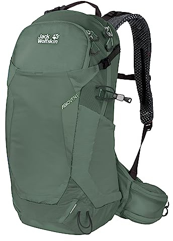 Jack Wolfskin Unisex – Erwachsene CROSSTRAIL 24 LT Wanderrucksack, Hedge Green, ONE Size