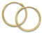 Mary & Jules Creolen Gold aus 925 Sterling Silber, vergoldet, schlichte, feine Damen Ohrringe Gold Creolen, Echtschmuck, Ohrstecker für Frauen und Mädchen, aus recyceltem Silber