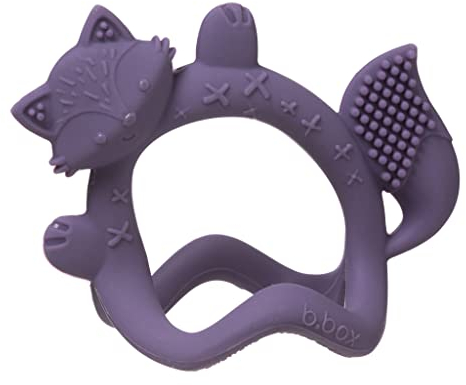 Baby Beißring/Armband für Babys, lila