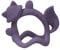 Baby Beißring/Armband für Babys, lila