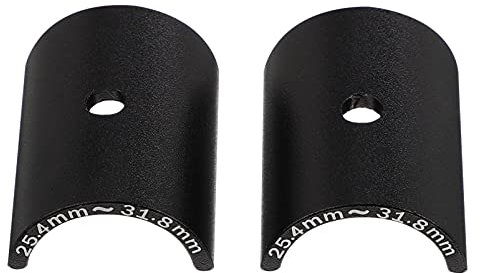 INOOMP 1 Paar Lenkerreduzierer Reduzierdeckel Lenkerunterlegscheibe Aus Gummi Bike Lenker Lenkeradapter Für Fahrräder Headset-abstandshalter Lenker Shim Conversion Blatt Aluminium Fahrrad