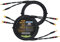 WORLDS BEST CABLES Canare 4S11 - 1 metro - Grado audiófilo - Par de cables de altavoz HiFi Star-Quad con conectores Eminence Gold Banana y Spade