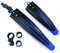 ABN-FINEST Universal Bike Mudguards Set - Adjustable Front & Rear Mud Guards for Mountain Bicyle, Bike Fender Tyre Cover - Ideal for 20-26 inch Wheels - Durable PP Plastic Material