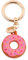 Natuce Airtags Portachiavi, Porta Air Tag Portachiavi per Apple Airtag in Silicone Custodia per AirTag 2021 con Portachiaviper Zaini e Animali Domestici, Anti-graffio Mantiene Forte il Segnale (A)