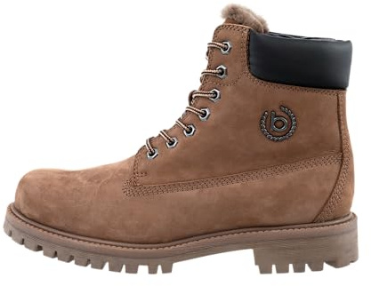 bugatti Herren Schnürstiefel, Männer Stiefel, Warm gefüttert
