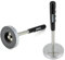 NEIKO 53426A 35LB Magnetic Pick Up Tool, Large Magnet with 3.3 Head, Extendable Magnetic Sweeper on a Stick up to 33.5 Inches, Nail Finder Pickup Tool, 5 Section Stainless Steel Shaft
