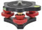 Andoer Tripod Levelling Base, Adjustable Tripod Head Levelling Base Made of Aluminium Alloy, Camera Levelling Device ±5° Tilt with 3/8 Inch Screw, Spirit Level for Macro Panoramic Photography