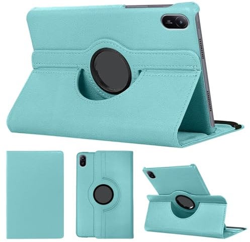 SWEIMEN Case Compatible with Huawei MatePad SE 11 Tablet, PU Leather Case 360° Rotatable Multi-Angle Protection Stand Protective Case