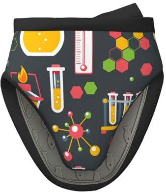 Scienza chimica, Mini guanti da forno in silicone, guanti da forno da cucina antiscivolo resistenti al calore