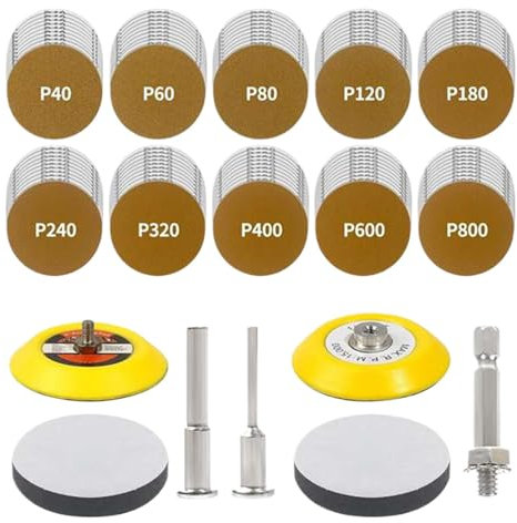 107 brocas para lijadora de taladro, 107 unidades