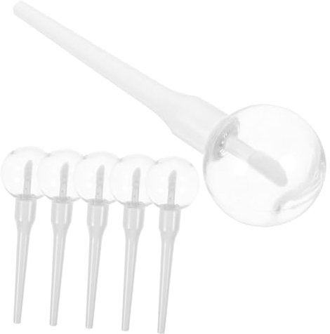 DRESSOOS 6stücke Leere Lippenbalsam Tuben Nachfüllbare Lollipop Lippenpflegebehälter Für Lippenpflege Und Kreative Kosmetikgestaltung Transparent