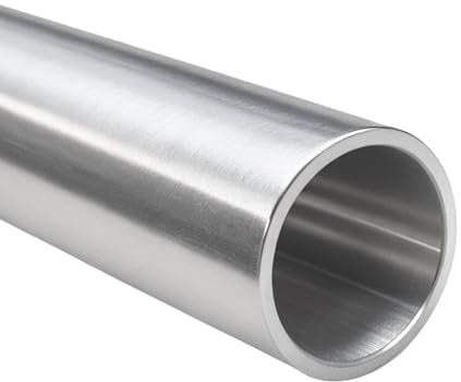 PRIOstahl Aluminiumrohr Rundrohr Rohr Alu-Rohr Profil - 1 Stück Rohrdurchmesser: 40mm Wandstärke: 2mm Länge: 2000mm ohne Schweißnaht für Kreativbau Massiv & Robust aus Aluminium (en aw 6063 t6)