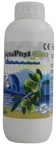 Zetaphyl Olivo Concime fogliare per Allegagione dell' Olivo con Alghe, Boro e Molibdeno, flacone 1,3 kg