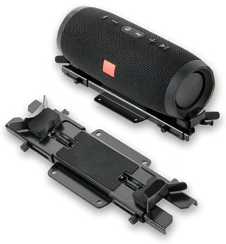 XBERSTAR Support mural en métal pour haut-parleur JBL Charge 5/Charge 4/Charge 3/Flip 6/Flip 5/Flip 4