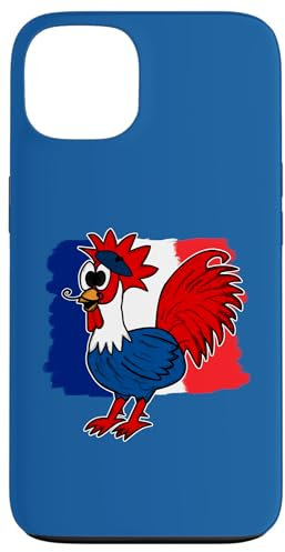 Hülle für iPhone 13 Bastille Day Joyeux 14. Juli Gaulois Hahn Französisch Lustig