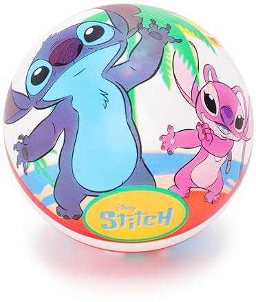 Toyland® 14 cm (5,5 Zoll) Disney Stitch Spielball – Leichter, weicher Bio-Fußball – Spielen für drinnen und draußen