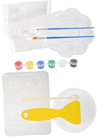 HOMSFOU 1 Satz DIY Tier Malset für Bastelset Dekorieren für Vorschulbildung und für Jungen und Fördert die Malinteressen von Kindern