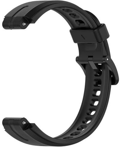 HAISENG Bracelet en silicone pour montre enfant 15 mm - Bracelet de rechange à libération rapide - Résistant à la transpiration - Bracelet souple en silicone