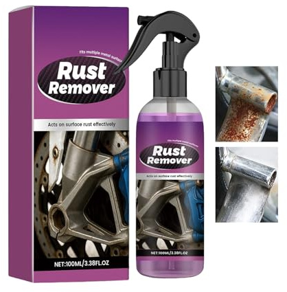 Liakyunf Spray Dérouillant 100ml - Anti-Rouille pour Voiture & Métal - Convertisseur pour Châssis, Machines & Meubles - Entretien & Réparation