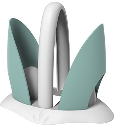 Biesse Pin-Up PortaBicchieri per Bicchieri Monouso, Verde Acqua, 1 unità (Confezione da 1)