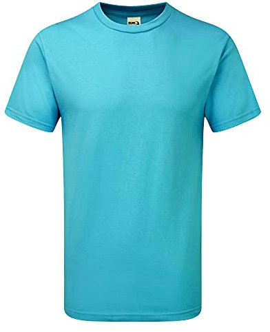 Gildan Heavy Duty Hammer Model T-Shirt for Men, Blue pond, M